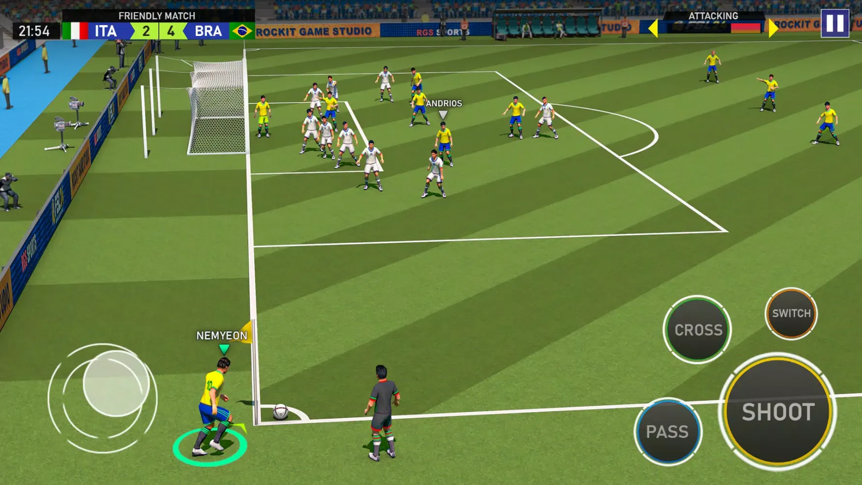 Capturas de tela do FSL 24 League : Soccer Game
