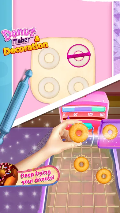 Zrzuty ekranu Sweet Donut Maker Cooking game