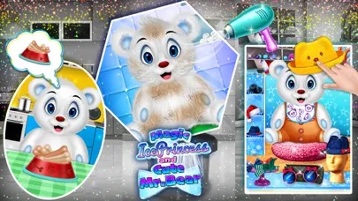 Magical Ice Princess & Mr Bear Screenshots
