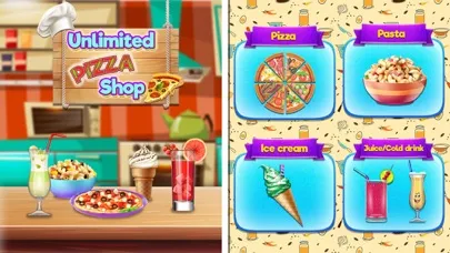 Tangkapan skrin Unlimited Pizza Shop