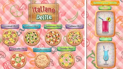 Tangkapan skrin Unlimited Pizza Shop