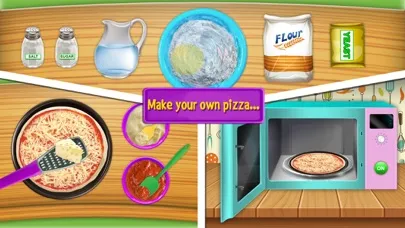 Tangkapan skrin Unlimited Pizza Shop