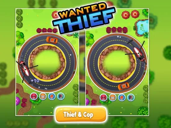 Screenshot di Wanted Thief VS Super Police iPad 