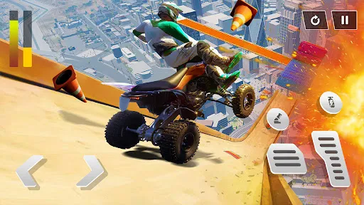 Flying ATV Crash: Quad Stunts应用截图