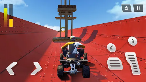 Flying ATV Crash: Quad Stunts应用截图