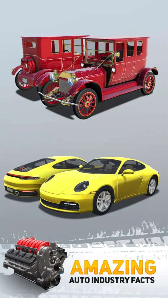 Screenshot di Idle Car: Builder Clicker