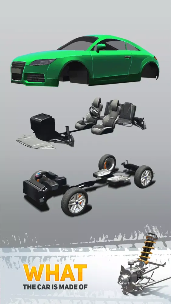 Screenshot di Idle Car: Builder Clicker