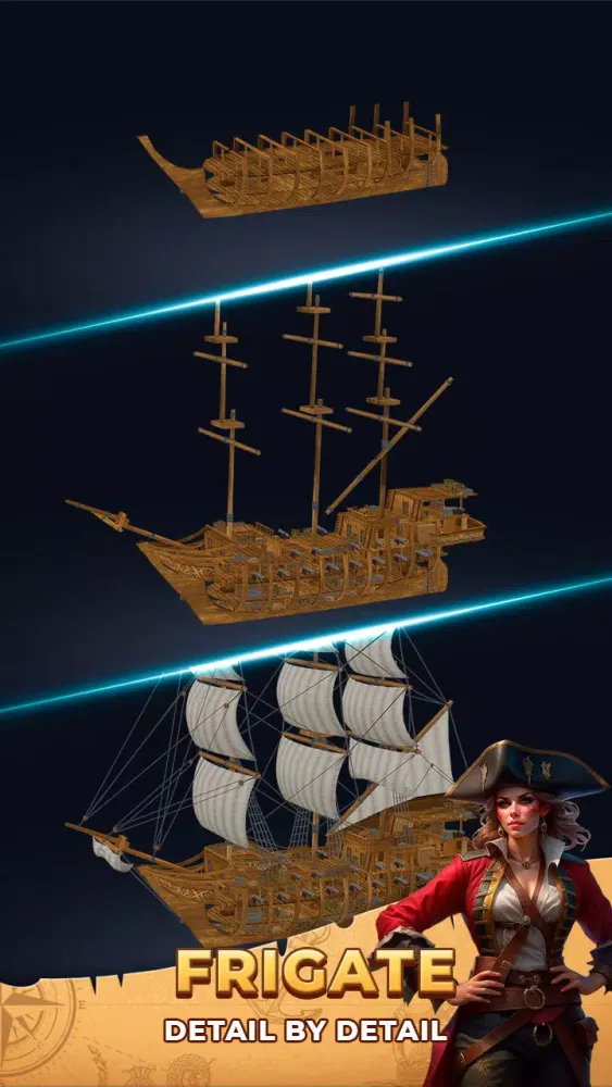 IDLE Ships: Boats in a Bottles スクリーンショット