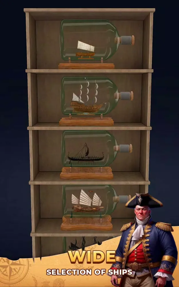 IDLE Ships: Boats in a Bottles スクリーンショット