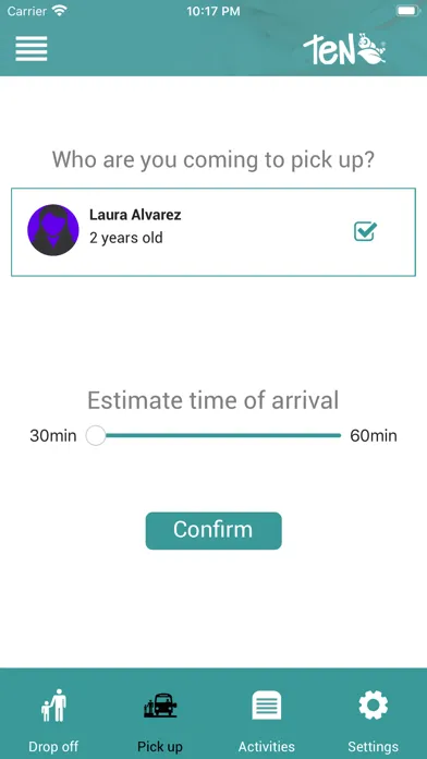Capturas de pantalla de TEN Childcare App