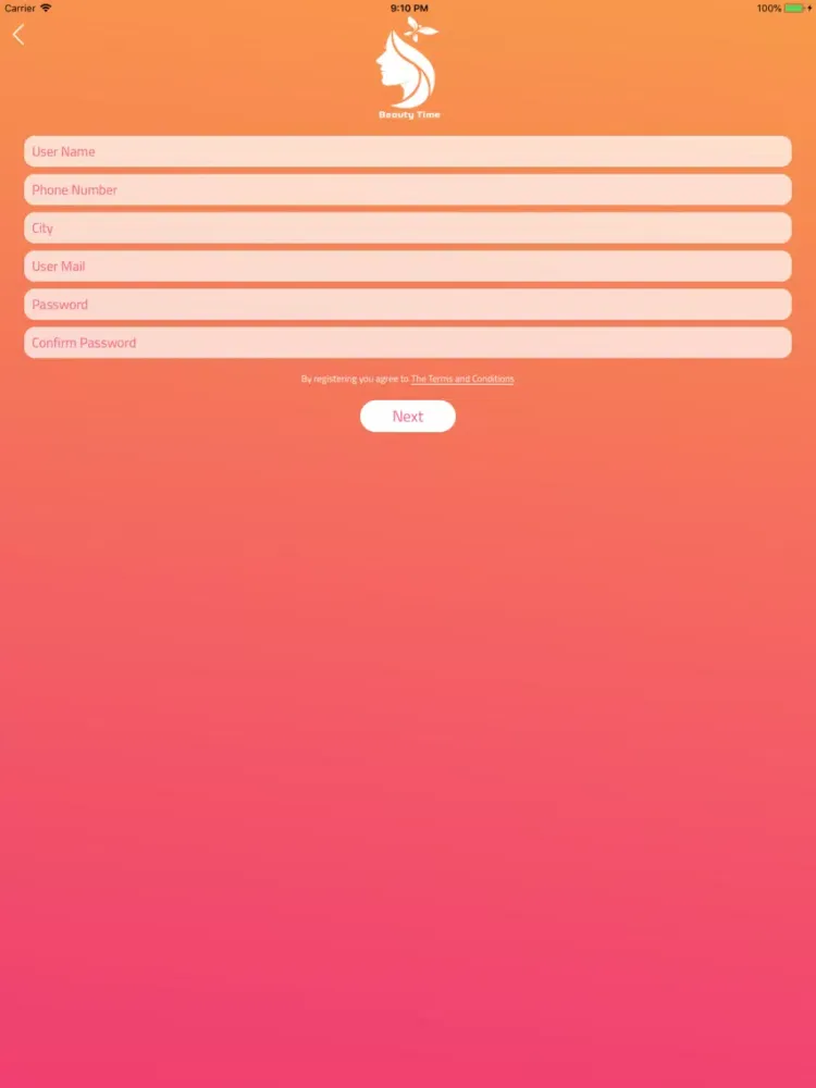 مقدم مشاغل نسائية iPad 应用截图