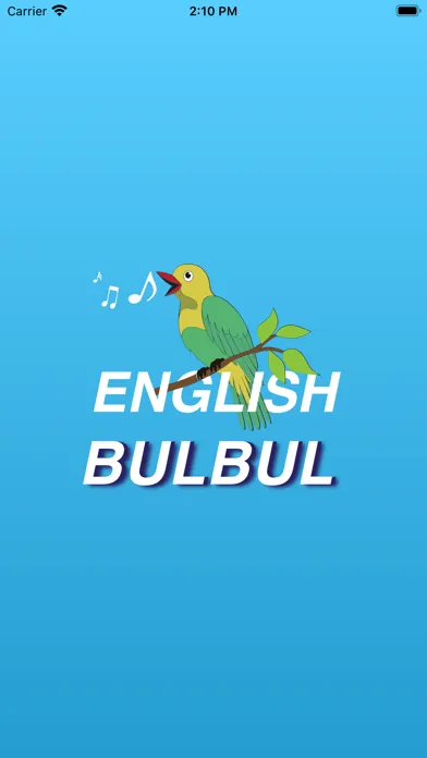 Capturas de pantalla de English Bulbul Teacher