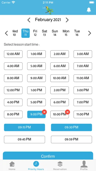 Capturas de pantalla de English Bulbul Teacher
