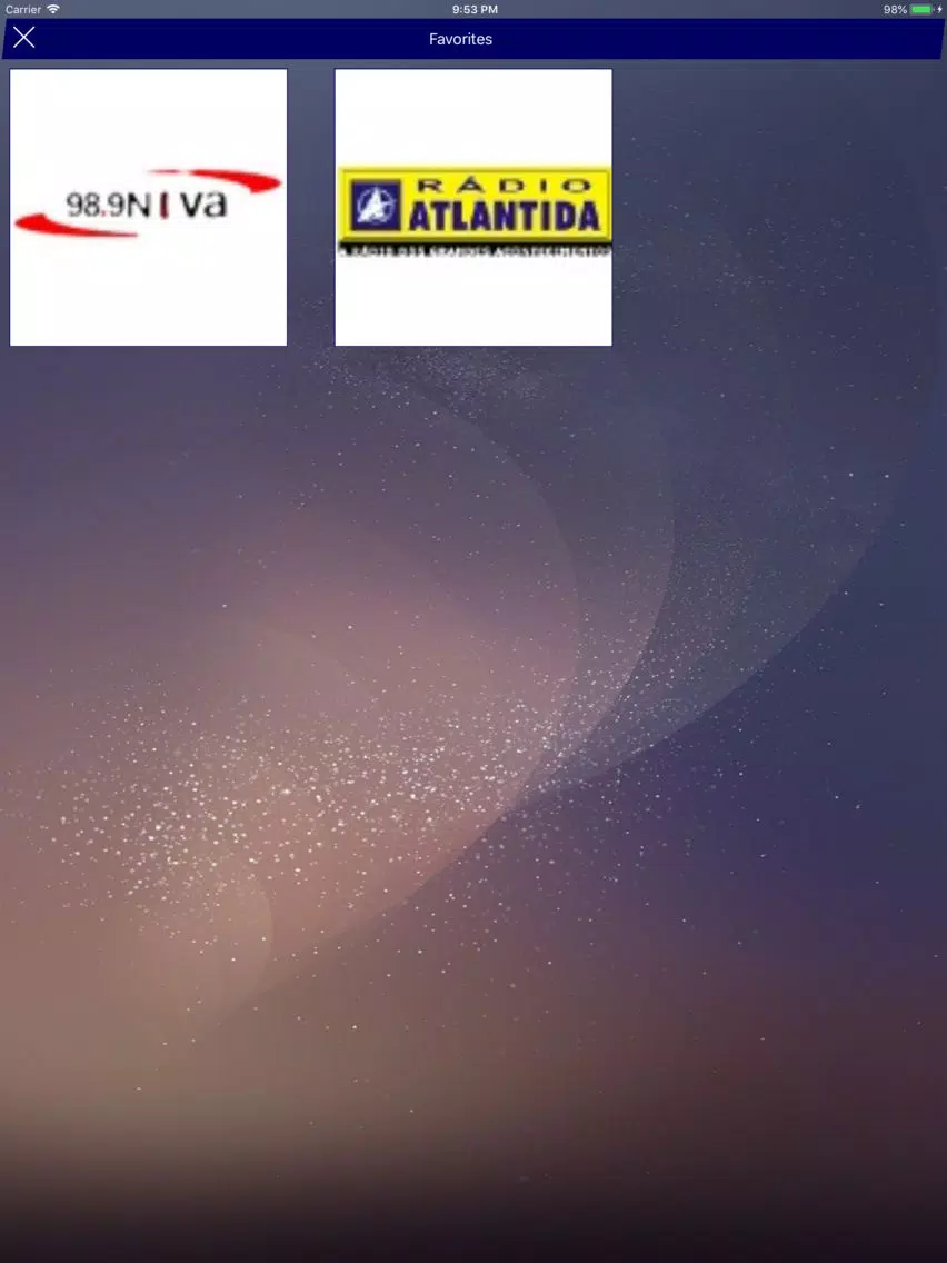 Radios de Portugal - Live iPad  Screenshots