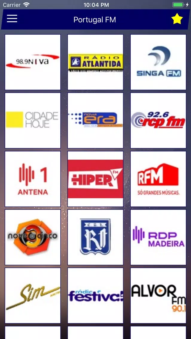 Radios de Portugal - Live Screenshots