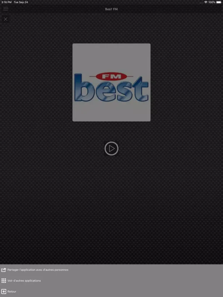 Turkey Live Radio Stations iPad  스크린샷