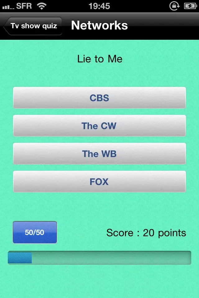 TvShow Quiz 스크린샷