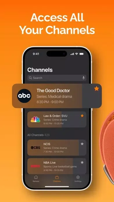 Remote Control Orange TV スクリーンショット