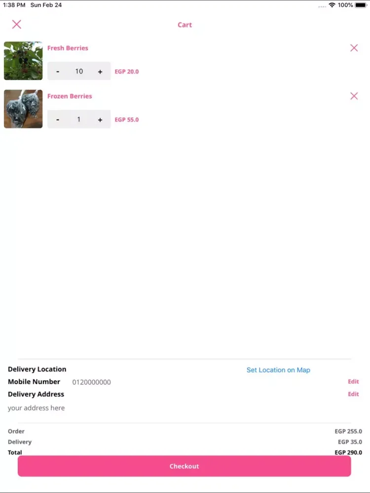 Скриншоты Isis Berry iPad 