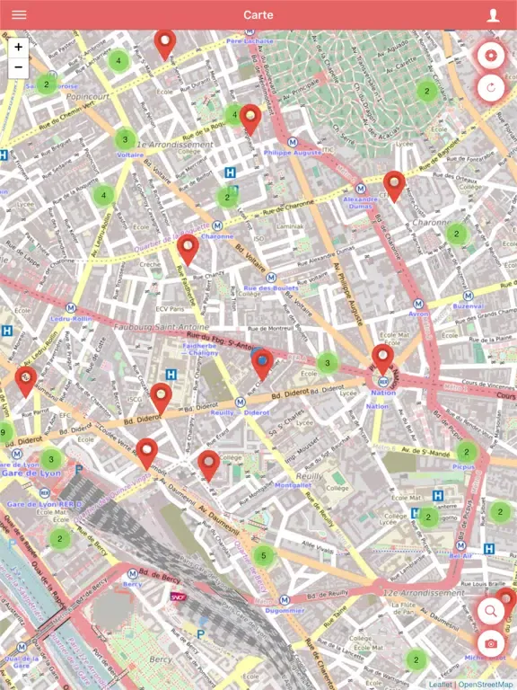 Lieux de memoire iPad  Screenshots