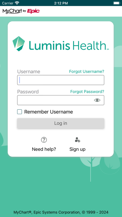 Captures d'écran de Luminis Health
