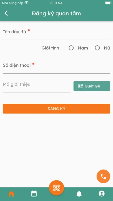 Tangkapan layar AAM