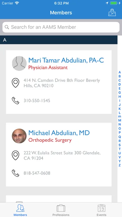 AAMS Screenshots