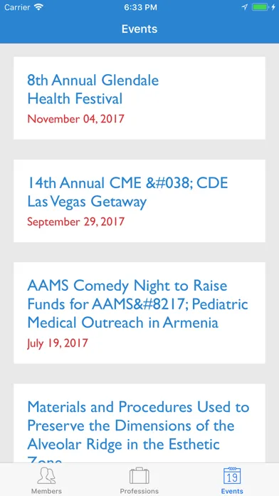 AAMS Screenshots