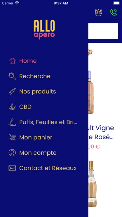Allo Apero Nantes - Livraison应用截图