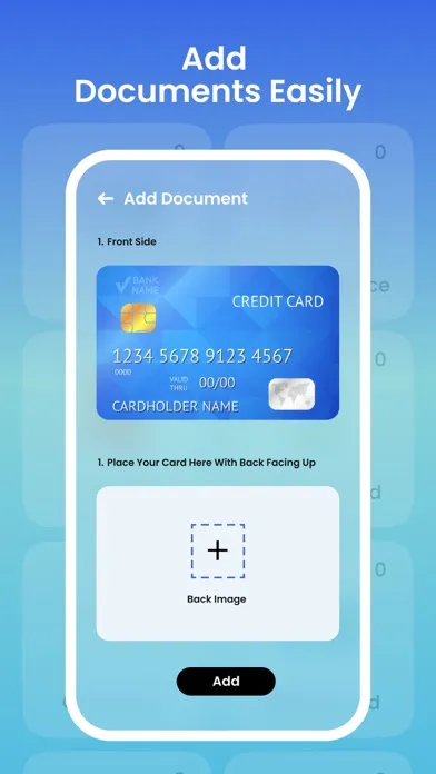 Capturas de tela do Credit Debit Gift Card Wallet