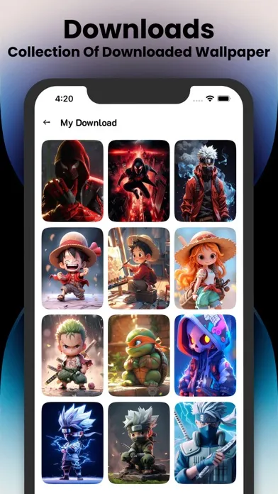 Capturas de pantalla de 3D Live Wallpapers for iPhone