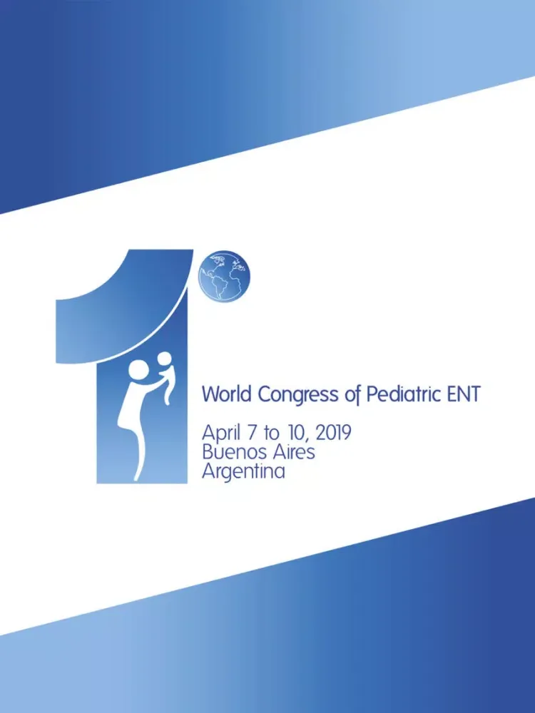 Tangkapan layar World Congress Pediatric ENT iPad 
