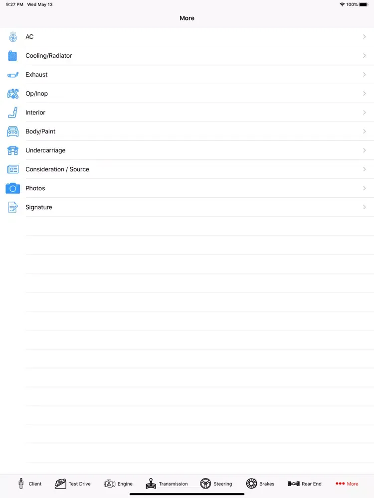 صور Auto Appraisals Perfected B2B iPad 