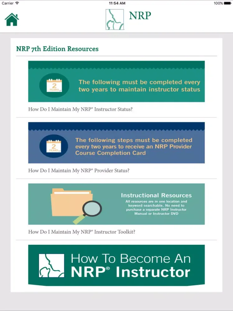 NRP App: Neonatal Resuscitation Program Tools iPad  Screenshots