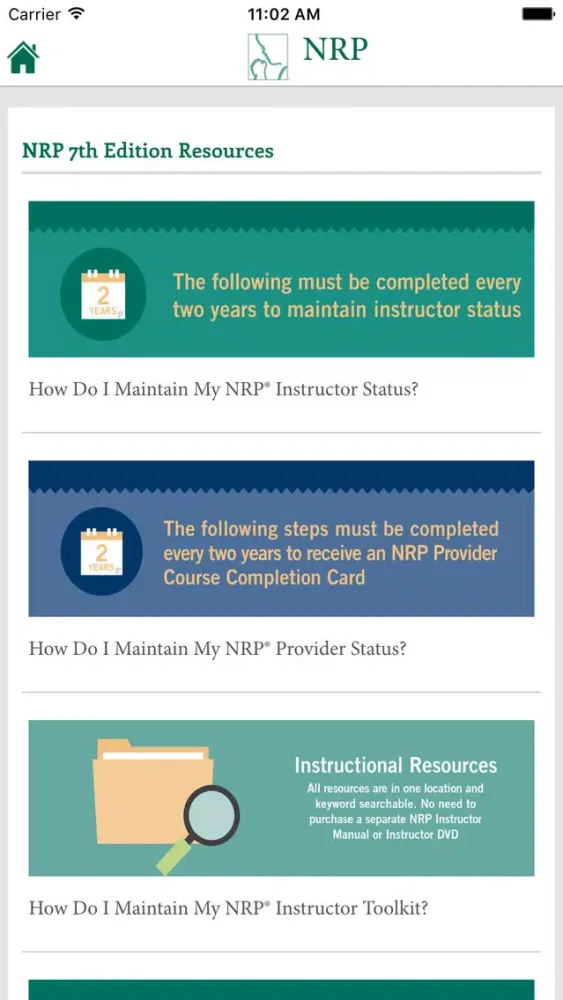 NRP App: Neonatal Resuscitation Program Tools Screenshots
