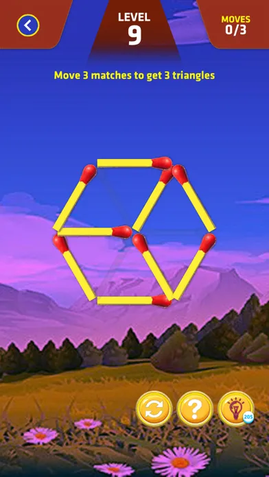 Tangkapan layar Matchsticks: Matches Braingame