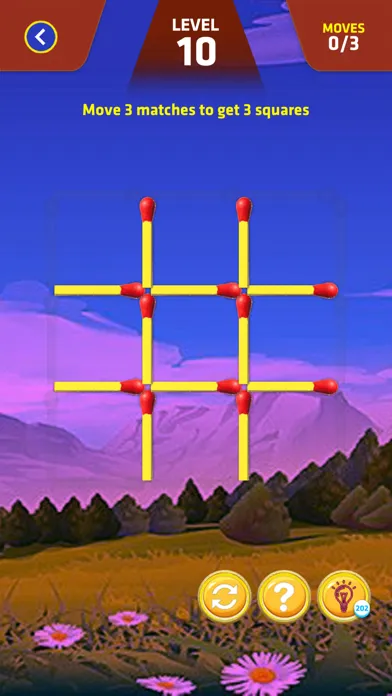 Tangkapan layar Matchsticks: Matches Braingame