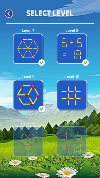 Tangkapan layar Matchsticks: Matches Braingame