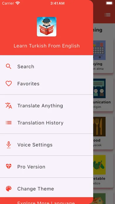Learn Turkish From English स्क्रीनशॉट