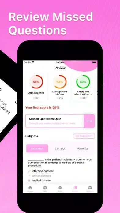 ภาพหน้าจอของ NCLEX RN Exam Prep Mastery
