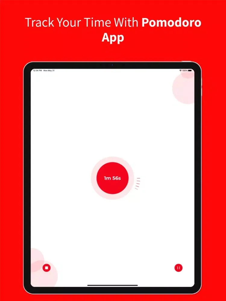 ภาพหน้าจอของ Pomodoro App - Time Manager iPad 