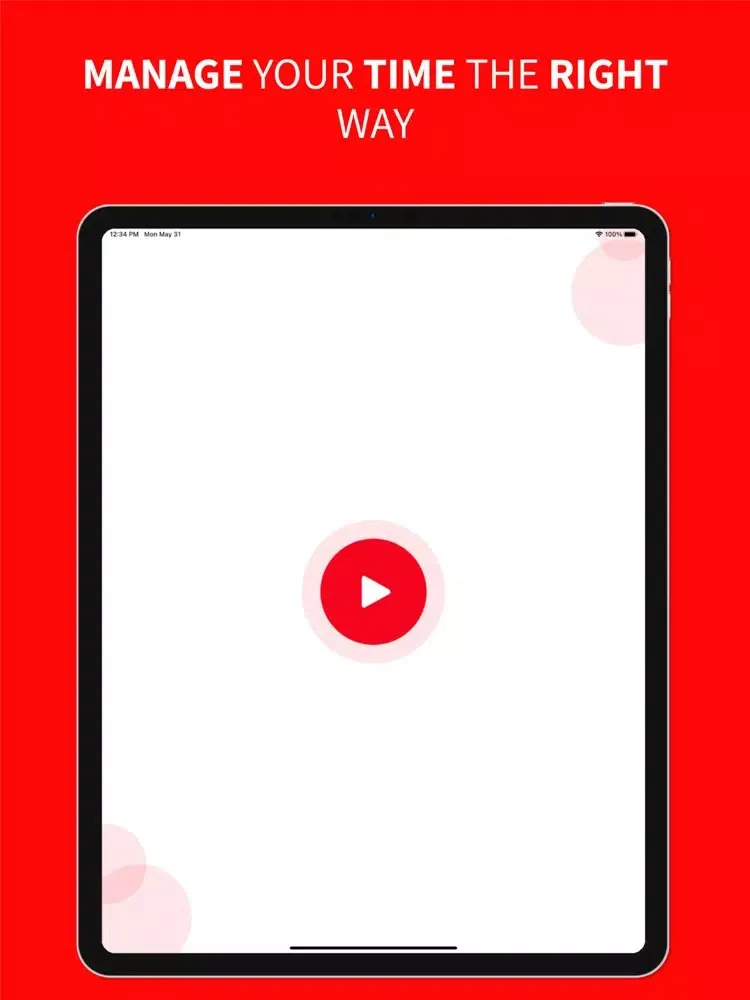 ภาพหน้าจอของ Pomodoro App - Time Manager iPad 
