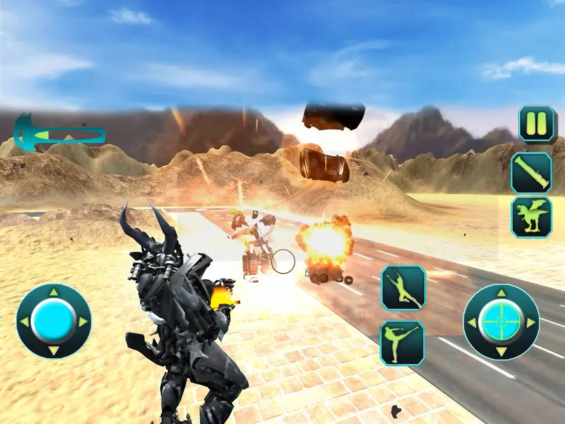 Dragon Transform Robot iPad 应用截图