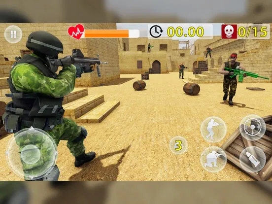 Fury Counter Survival War iPad 应用截图