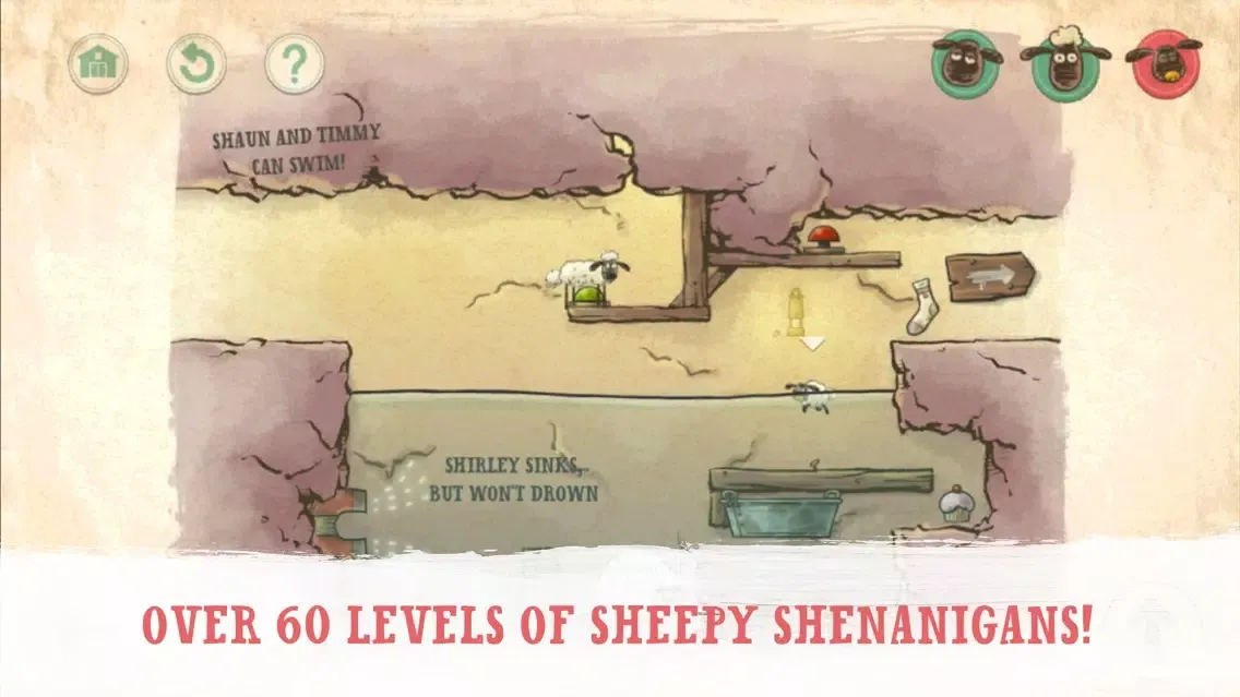 Captures d'écran de Home Sheep Home 2
