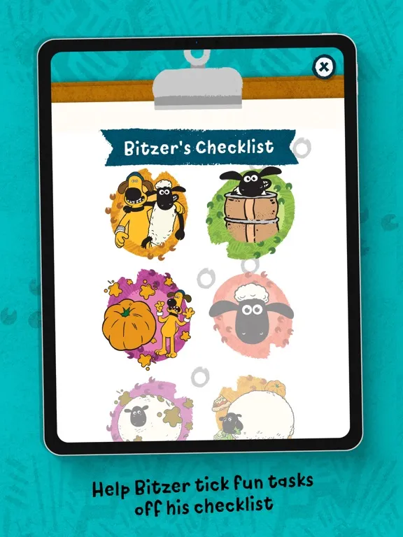 ภาพหน้าจอของ Fun with the Flock iPad 