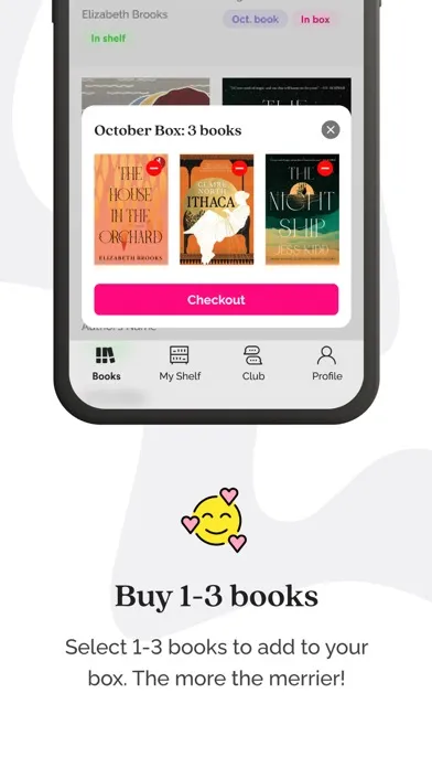 Tangkapan skrin Aardvark Book Club