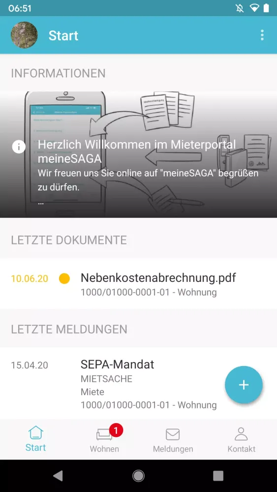 meineSAGA Screenshots