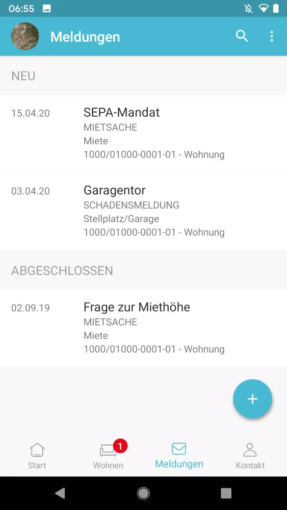 meineSAGA Screenshots