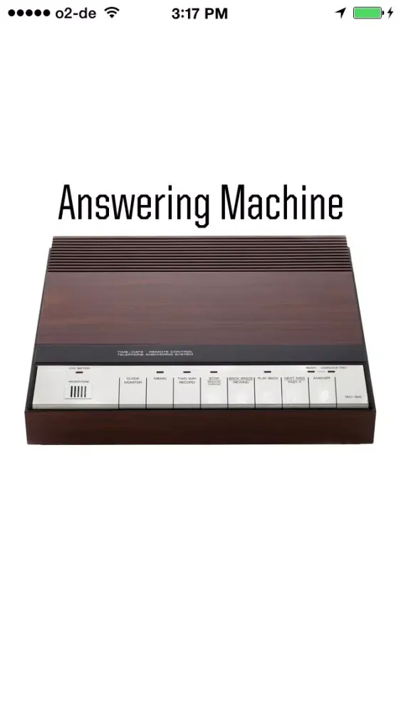 Answering Machine Screenshots